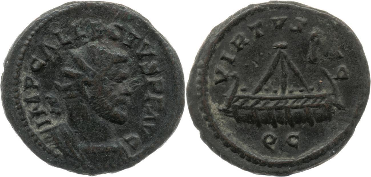 RIC V Allectus 128, аверс, bm