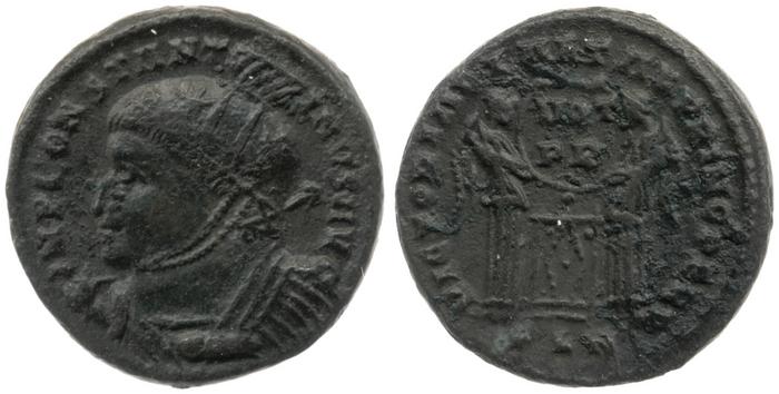 RIC VII Londinium 158, реверс, bm