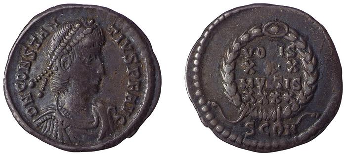 RIC VIII Arelate 261, реверс, bm