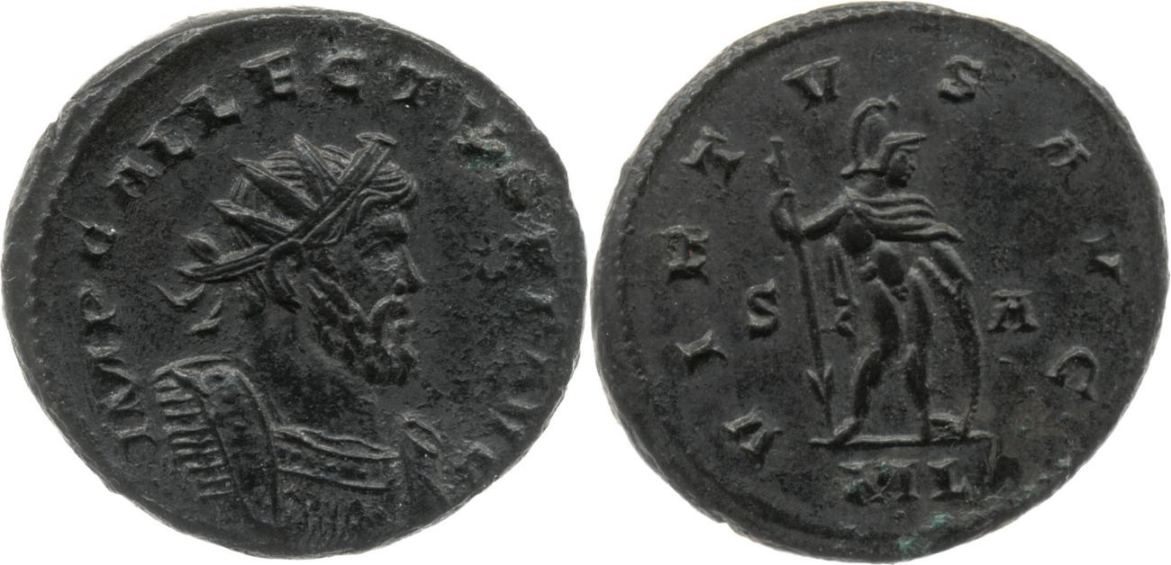 RIC V Allectus 49, аверс, bm