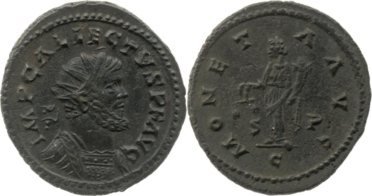 RIC V Allectus 83, аверс, bm