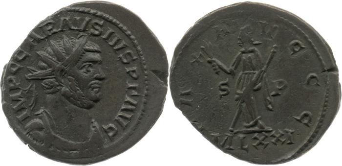 RIC V Carausius 143, реверс, bm
