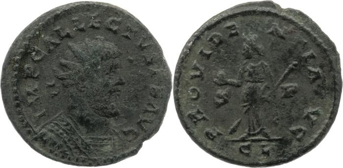 RIC V Allectus 105, реверс, bm