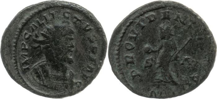 RIC V Allectus 38, реверс, bm