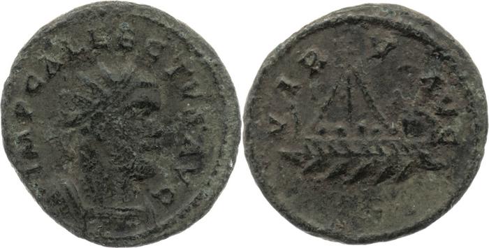 RIC V Allectus 129, реверс, bm
