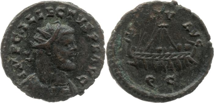 RIC V Allectus 128, реверс, bm