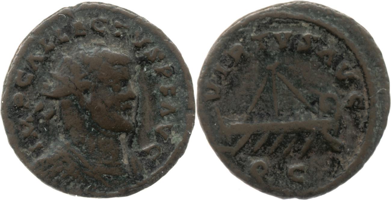 RIC V Allectus 128, аверс, bm