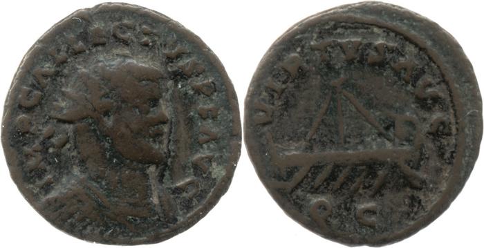RIC V Allectus 128, реверс, bm