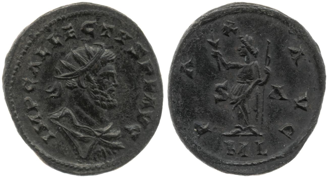 RIC V Allectus 28, аверс, bm