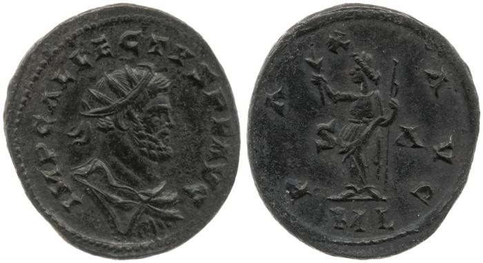 RIC V Allectus 28, реверс, bm