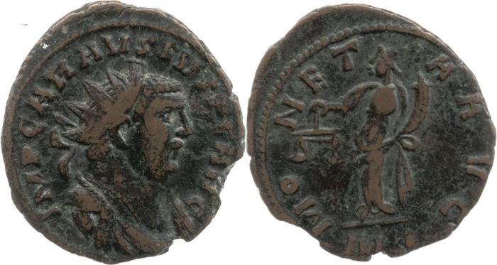 RIC V Carausius 91, реверс, bm