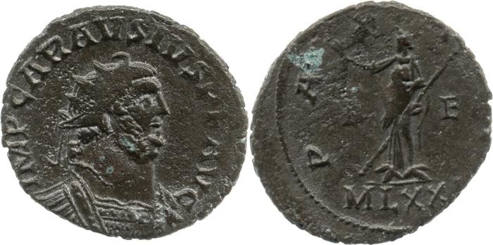 RIC V Carausius 121, реверс, bm