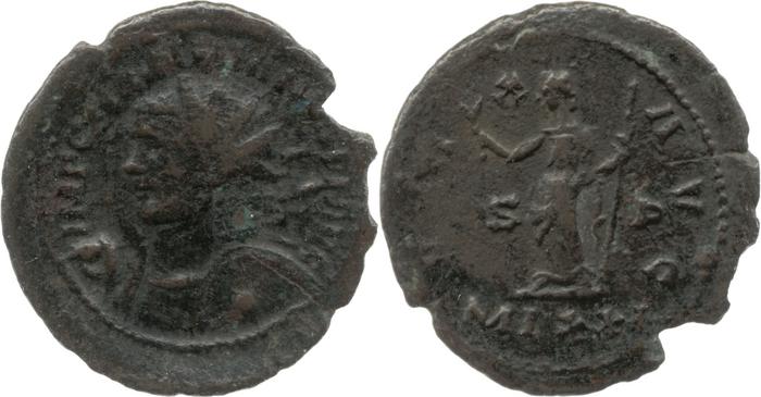 RIC V Carausius issuing for Diocletian/Maximian 34, реверс, bm