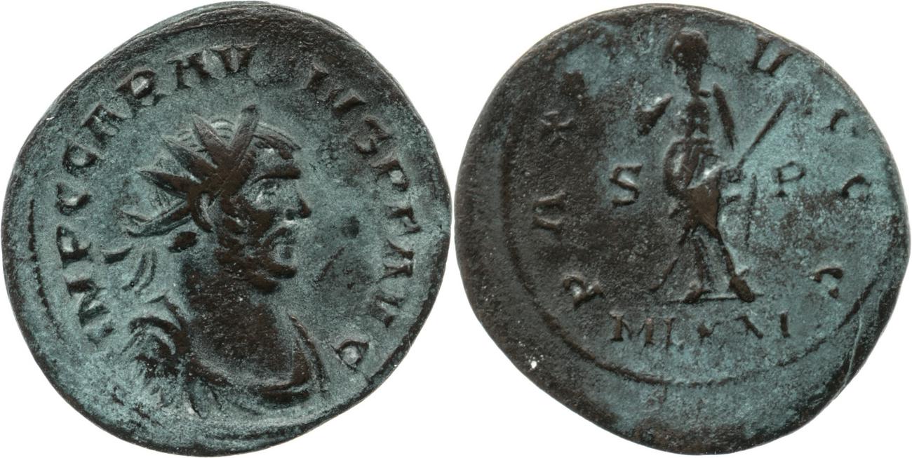 RIC V Carausius 143, аверс, bm