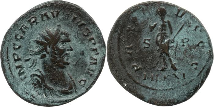 RIC V Carausius 143, реверс, bm