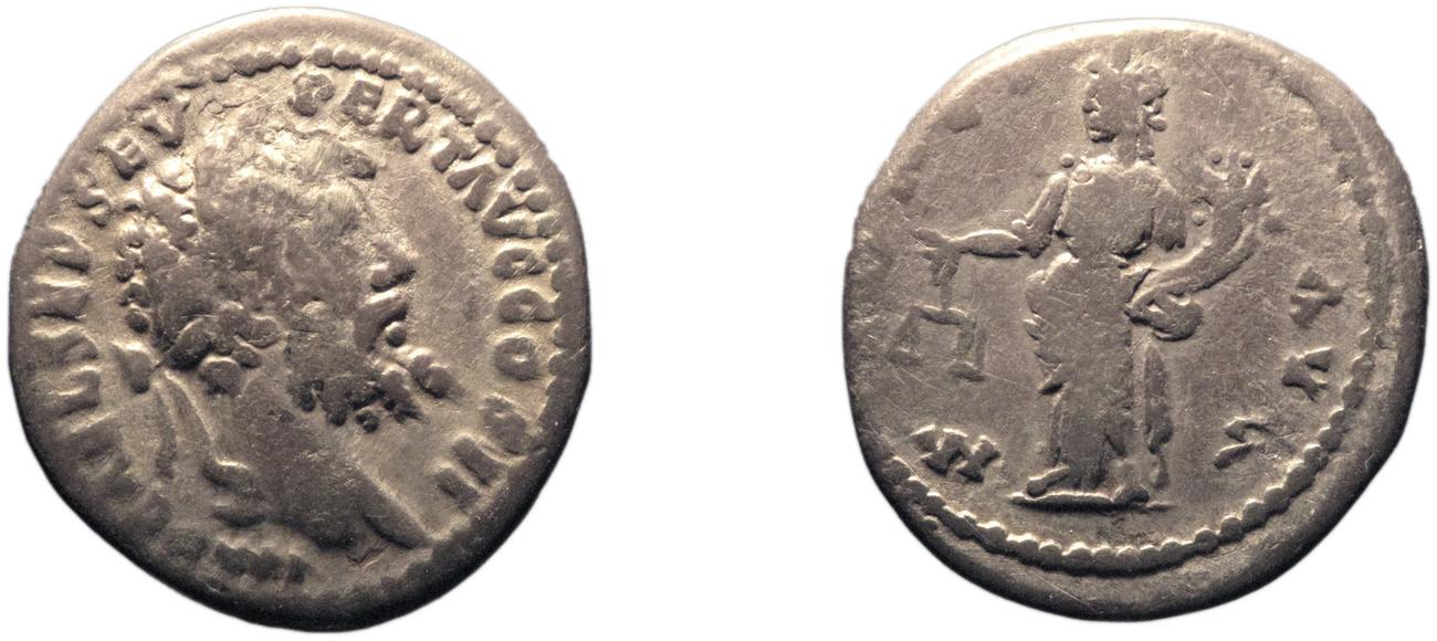 RIC IV Septimius Severus 411A, аверс, bm