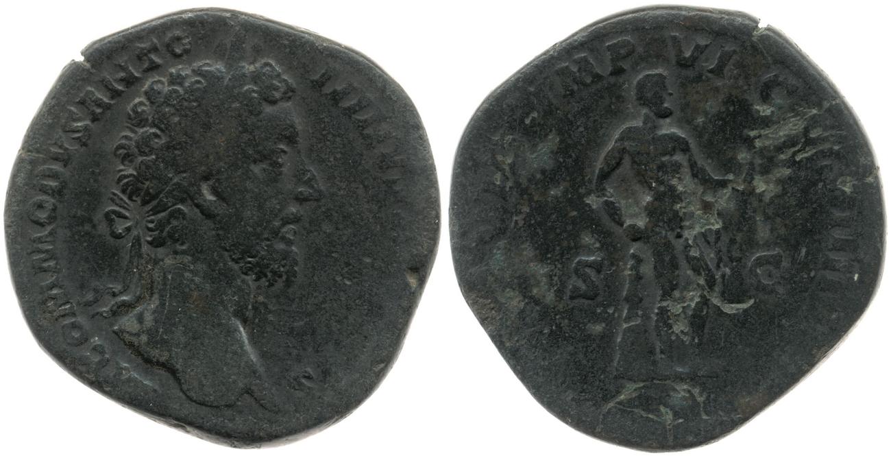RIC III Commodus 365, аверс, bm