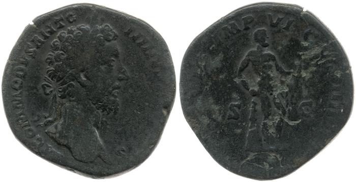 RIC III Commodus 365, реверс, bm