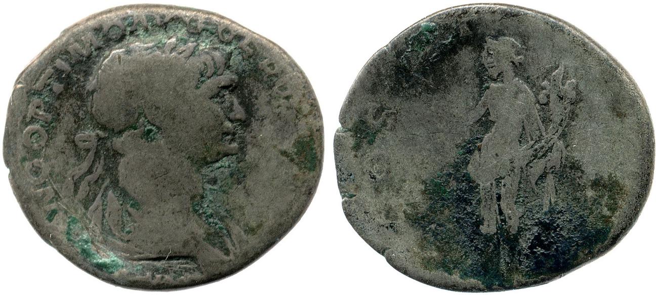 аверс RIC II Trajan 301