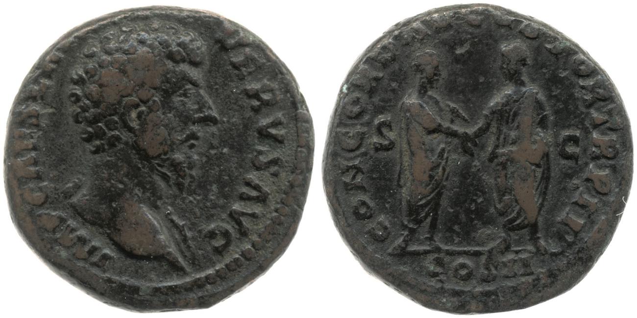 RIC III Marcus Aurelius 1314, аверс, bm