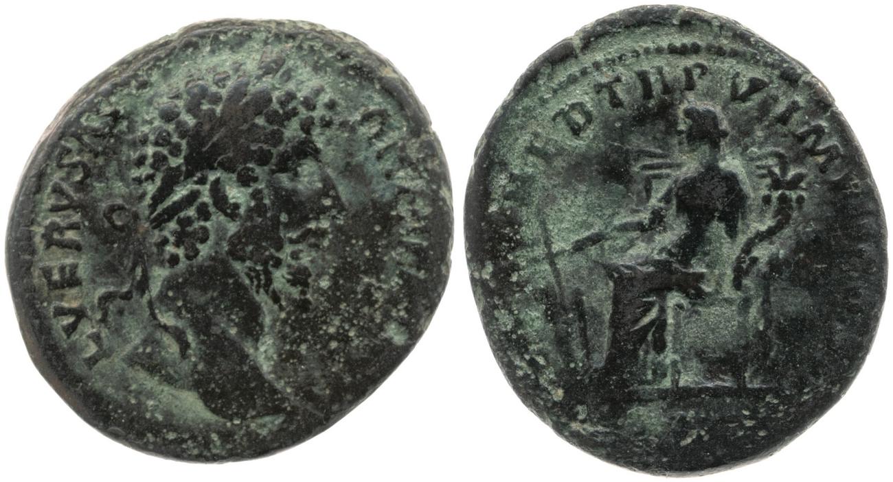 RIC III Marcus Aurelius 1414, аверс, bm