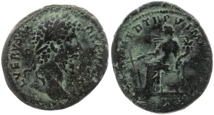 RIC III Marcus Aurelius 1414, реверс, bm