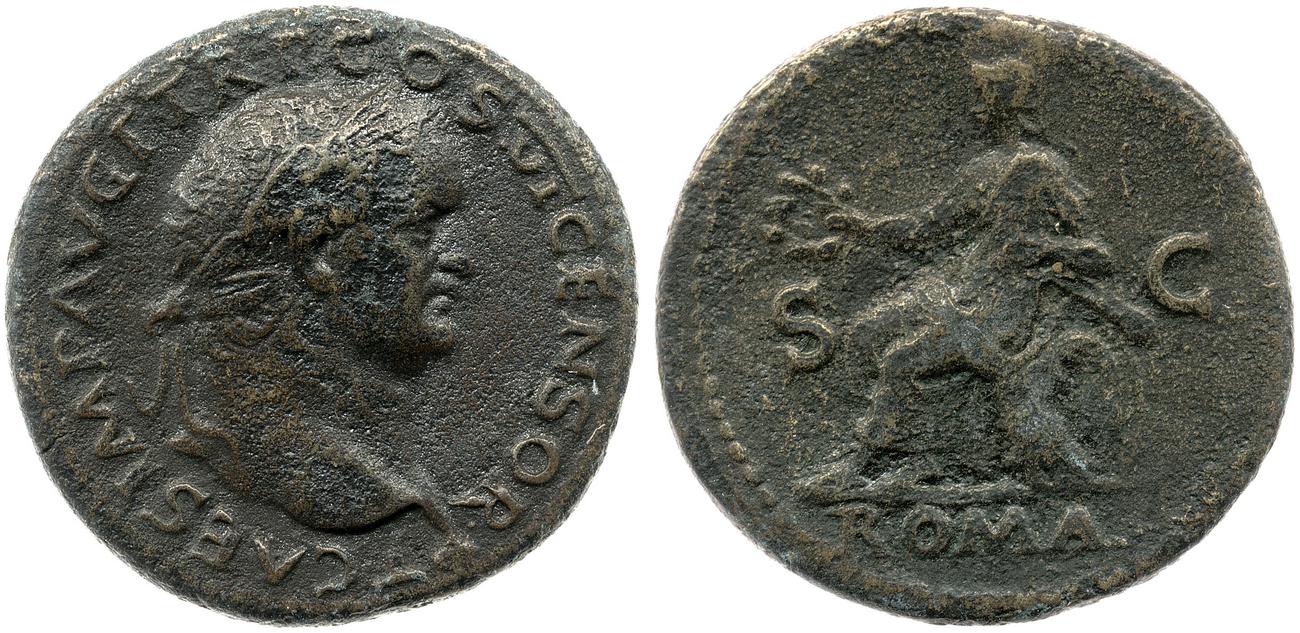 аверс RIC II, Part 1 (second edition) Vespasian 1263