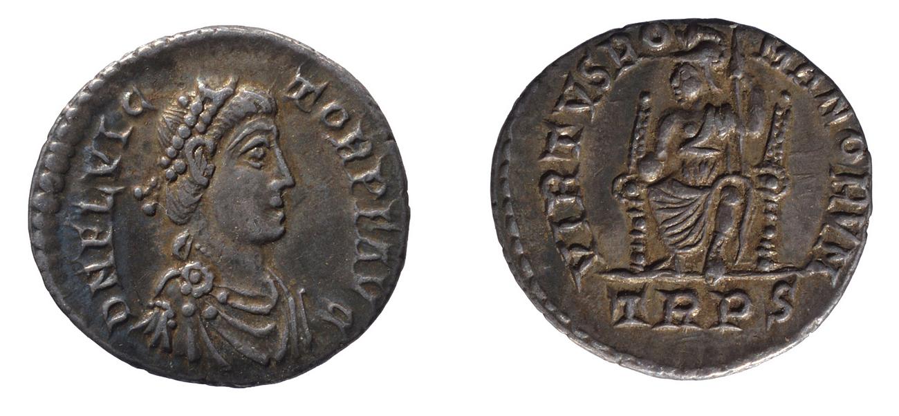 RIC IX Treveri 84D, аверс, bm