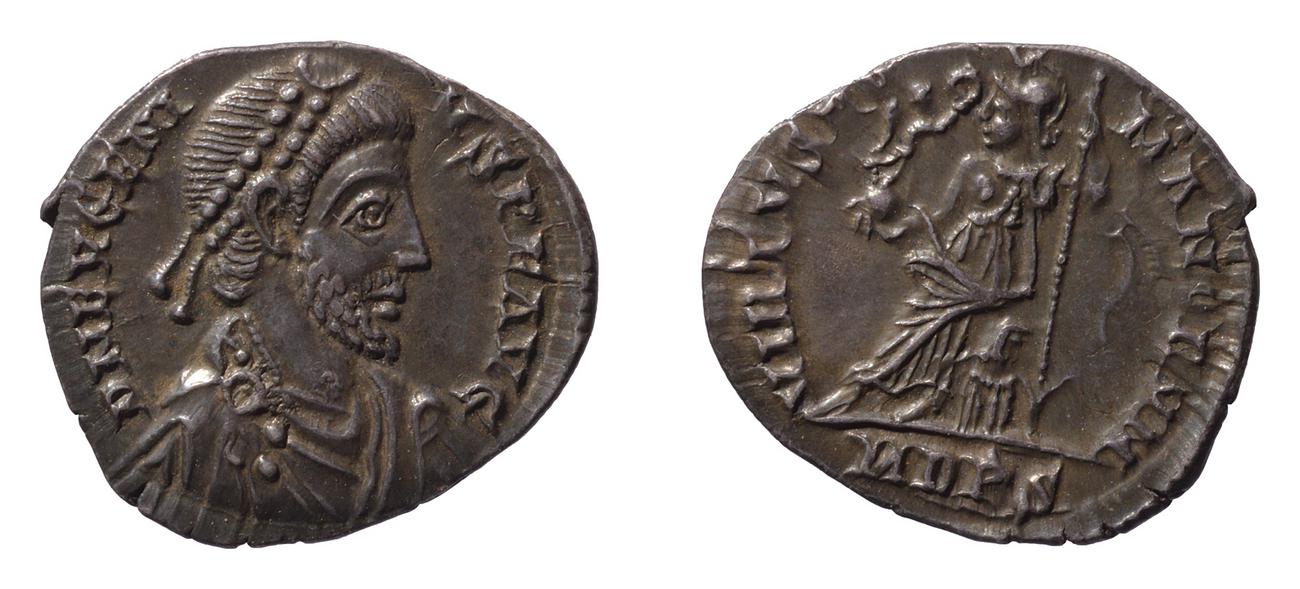 RIC IX Mediolanum 32C, аверс, bm