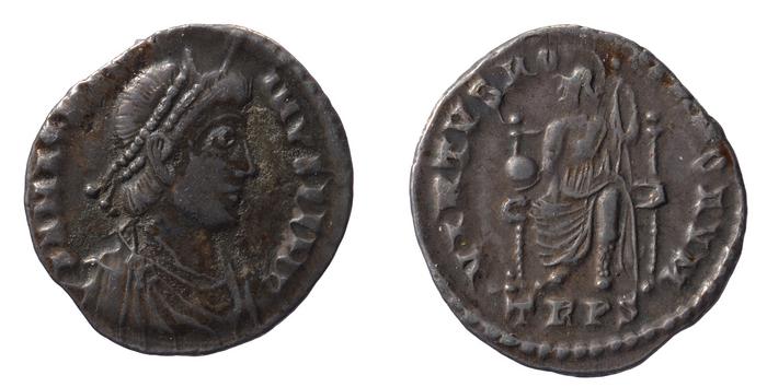 RIC IX Treveri 84B, реверс, bm