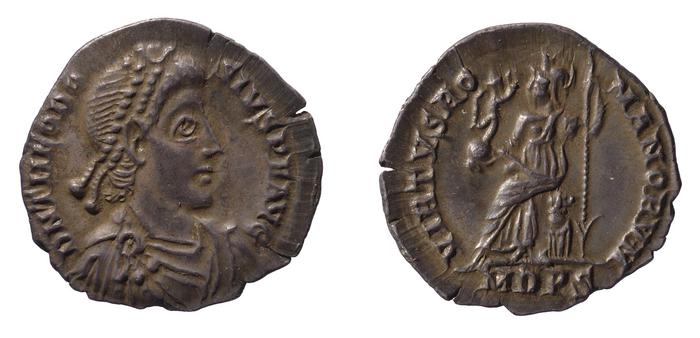 RIC IX Mediolanum 32A, реверс, bm