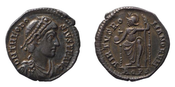 RIC IX Aquileia 28D, реверс, bm