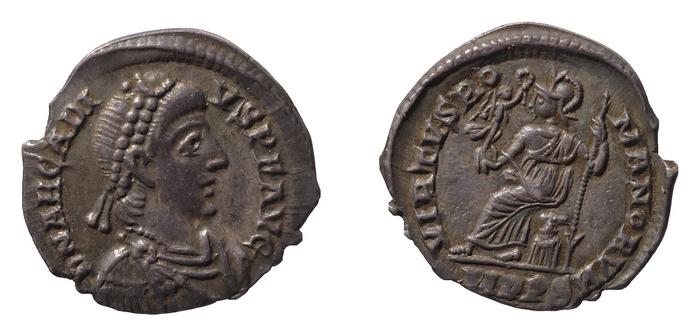 RIC IX Mediolanum 32B, реверс, bm