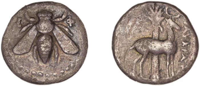 Ephesus Kinns and Holt 2023 Period V, AR XIX, реверс, bm