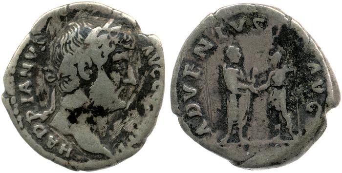 RIC II, Part 3 (second edition) Hadrian 1987, реверс, bm