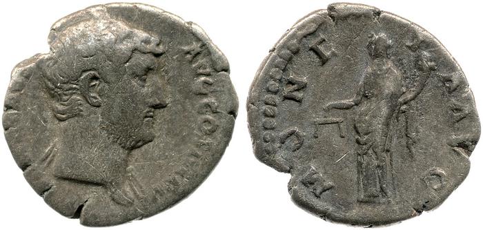 RIC II, Part 3 (second edition) Hadrian 2224, реверс, bm