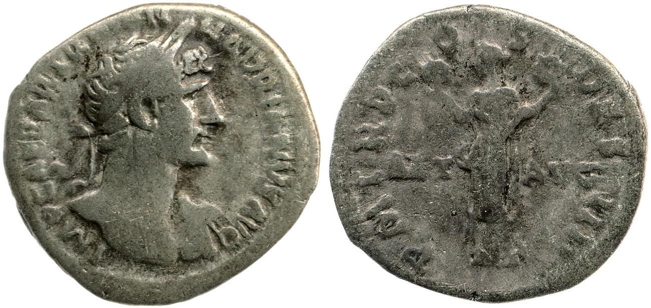 аверс RIC II, Part 3 (second edition) Hadrian 167