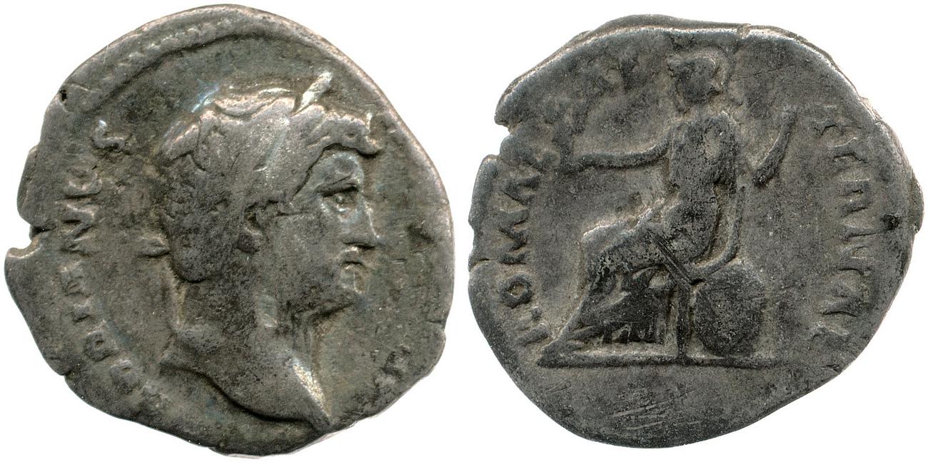 аверс RIC II, Part 3 (second edition) Hadrian 2341