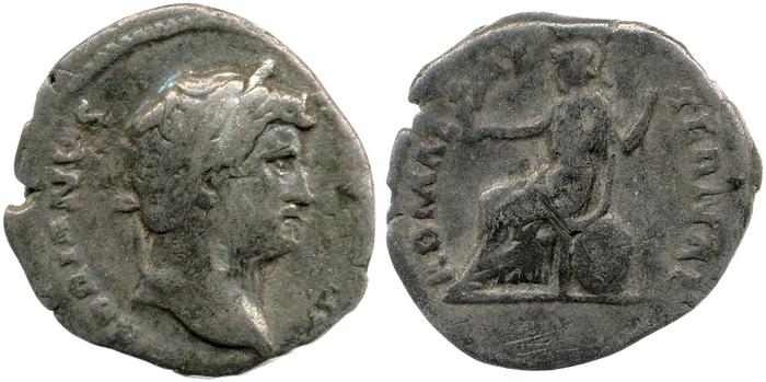 реверс RIC II, Part 3 (second edition) Hadrian 2341