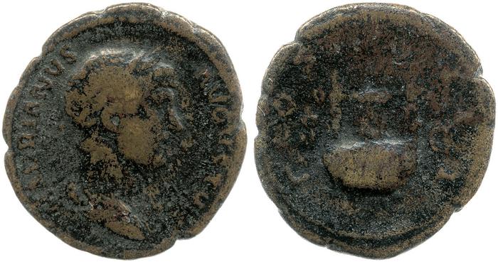 RIC II, Part 3 (second edition) Hadrian 758, реверс, bm