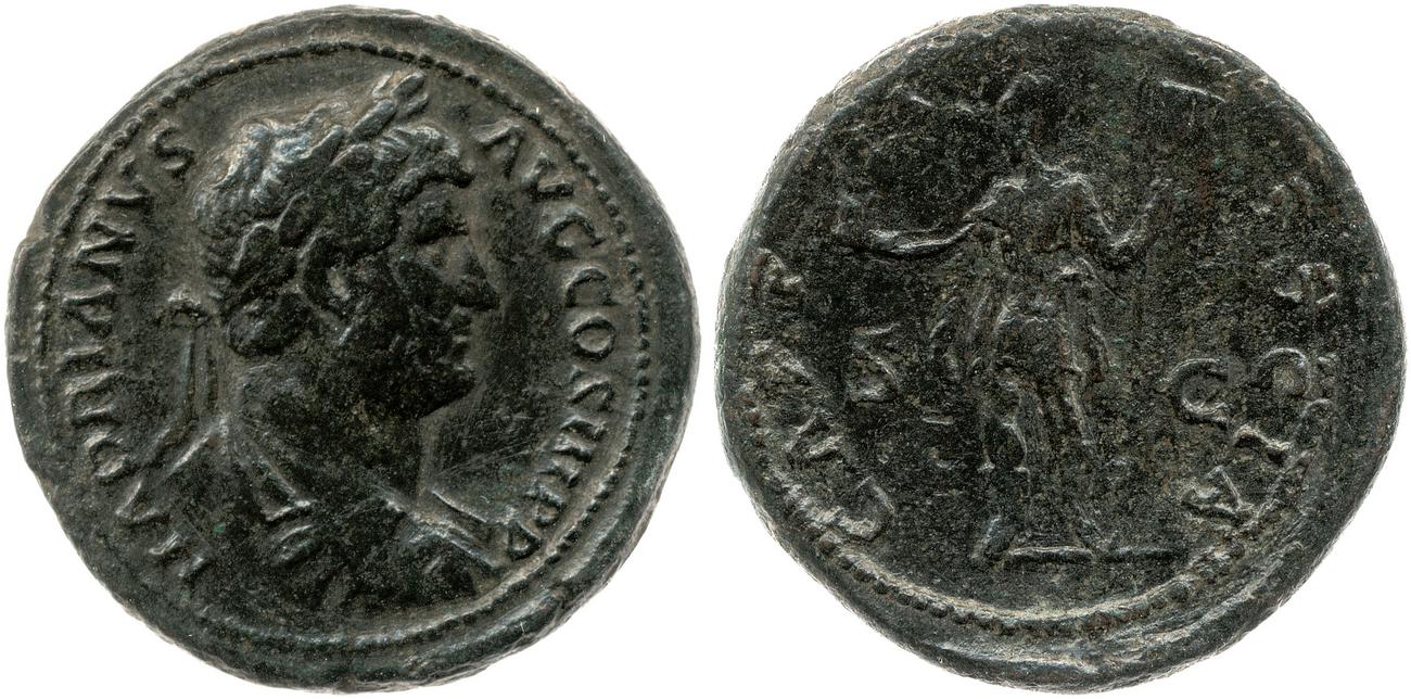 аверс RIC II, Part 3 (second edition) Hadrian 1647