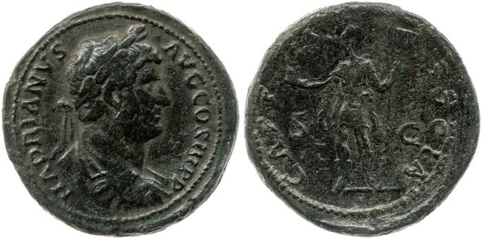 реверс RIC II, Part 3 (second edition) Hadrian 1647
