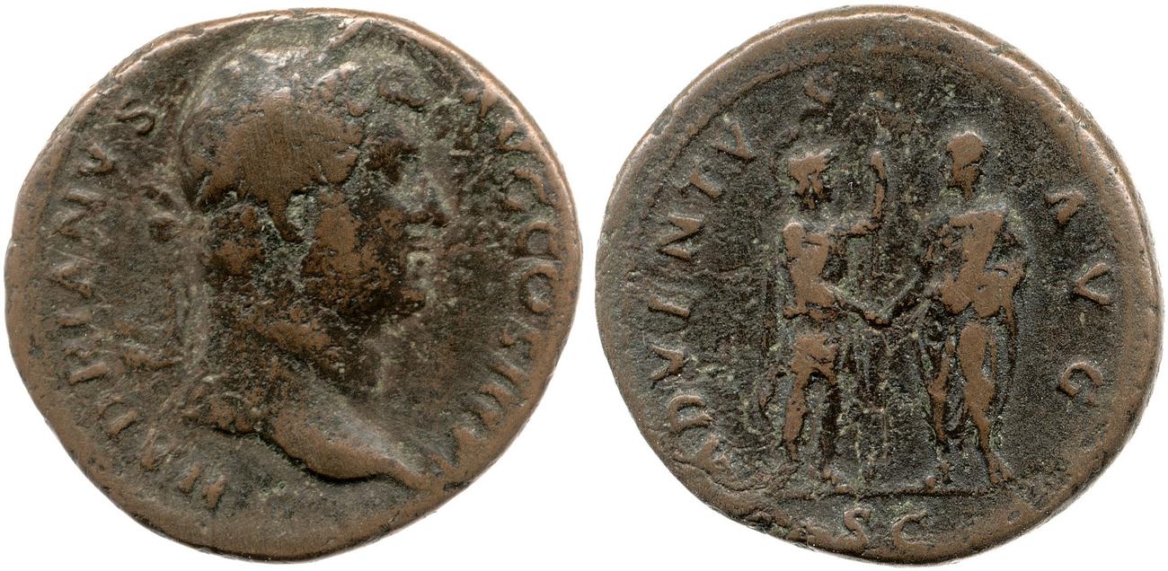 аверс RIC II, Part 3 (second edition) Hadrian 2072