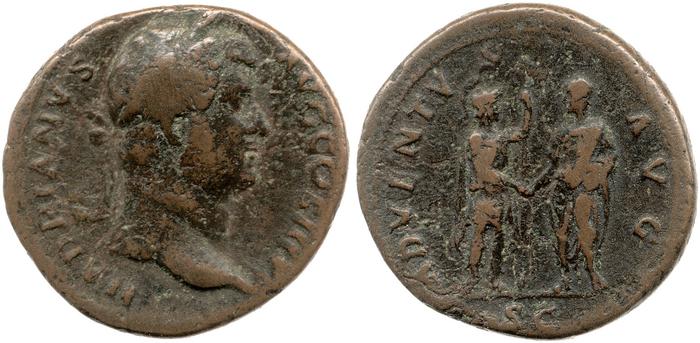 реверс RIC II, Part 3 (second edition) Hadrian 2072