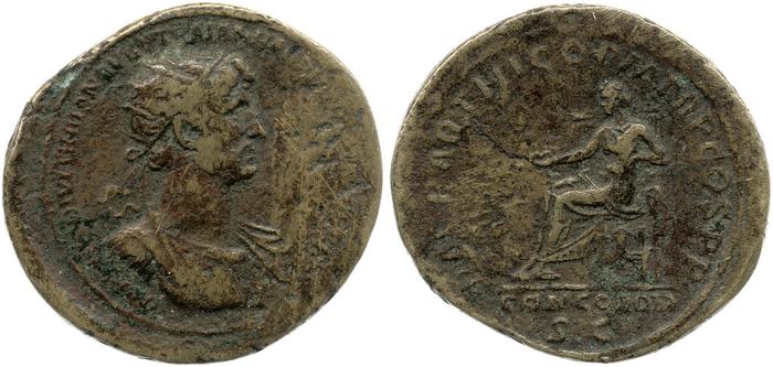 реверс RIC II, Part 3 (second edition) Hadrian 38