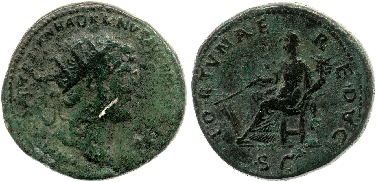 аверс RIC II, Part 3 (second edition) Hadrian 614