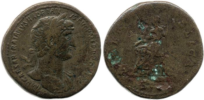реверс RIC II, Part 3 (second edition) Hadrian 423