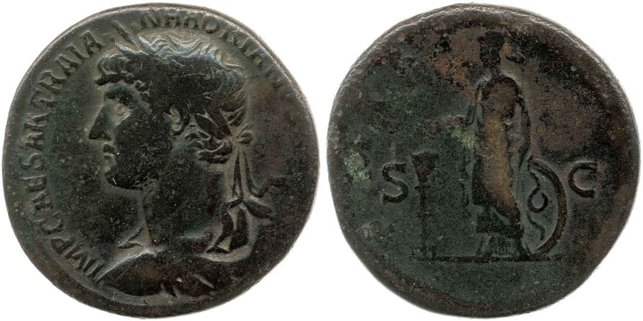 аверс RIC II, Part 3 (second edition) Hadrian 671
