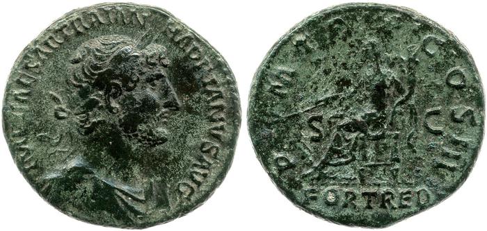 RIC II, Part 3 (second edition) Hadrian 648, реверс, bm