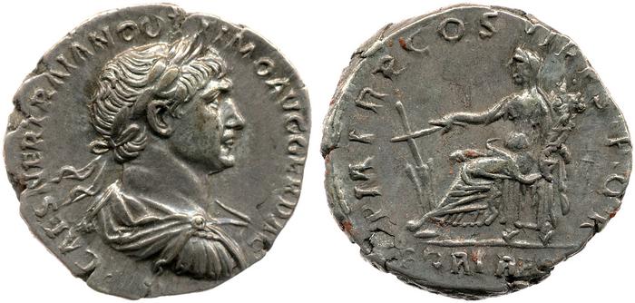 RIC II Trajan 319, реверс, bm